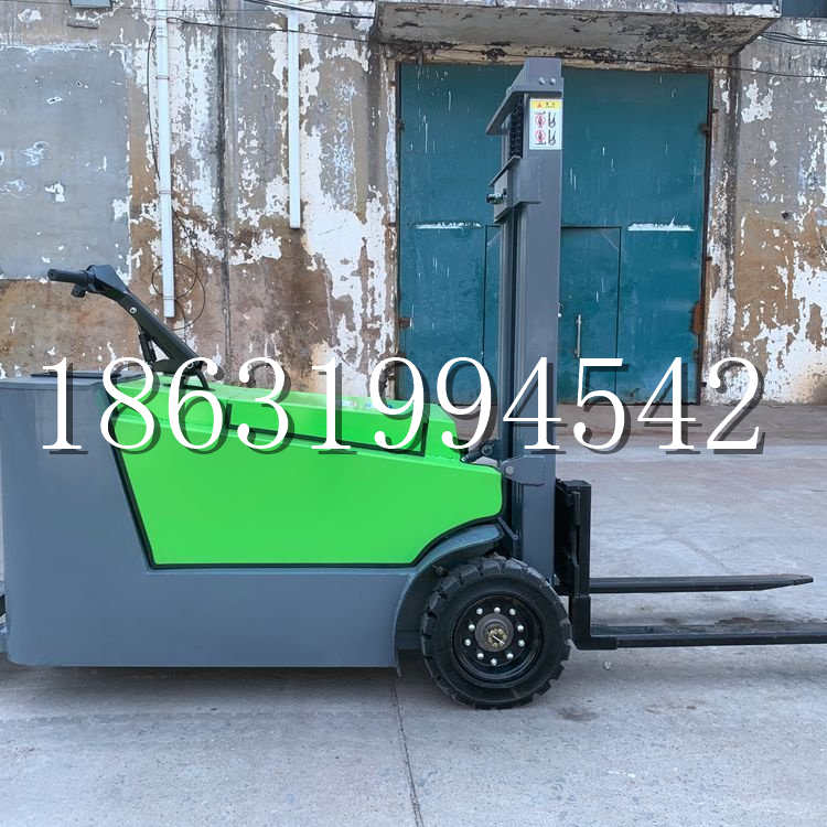 南投县小型电动叉车1吨2吨步行站驾式电瓶堆高充电装卸车液压升降车铲车